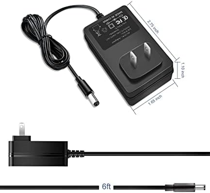 12V AC Power Adapter Cord fits for Yamaha Keyboard PSR, YPG, YPT, DGX, DD, EZ, P Digital Piano and Portable Keyboard Series (PA130 PA150 YPG-235 YPT-230 YPT-400 and More)