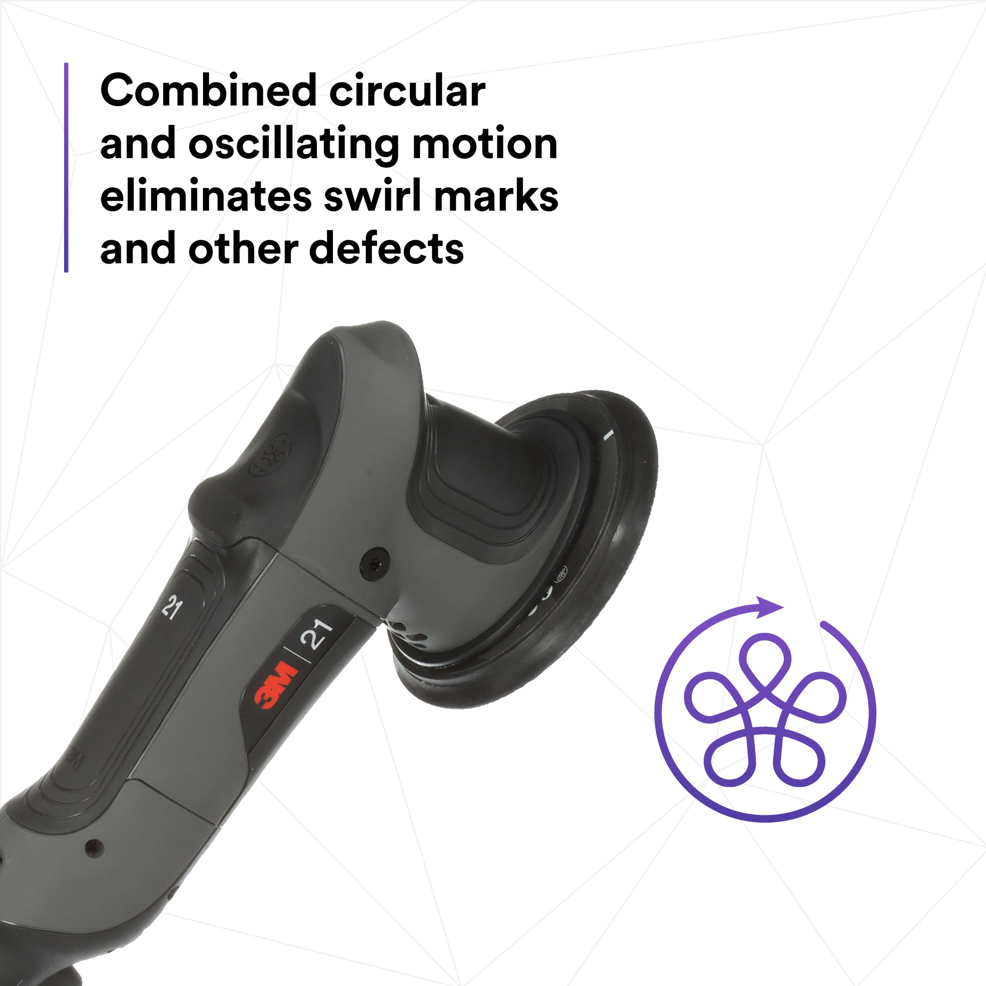 3M Perfect-It Random Orbital Polisher, 34101 - 21mm