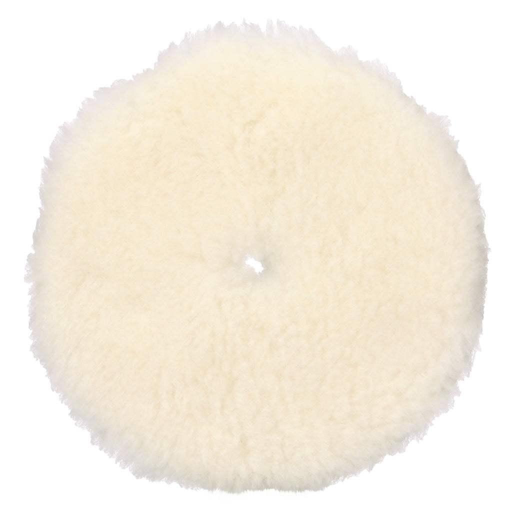 3M Perfect-It Random Orbital Medium Wool Compounding Pad, 34121 - 5" White Wool (2 pack)