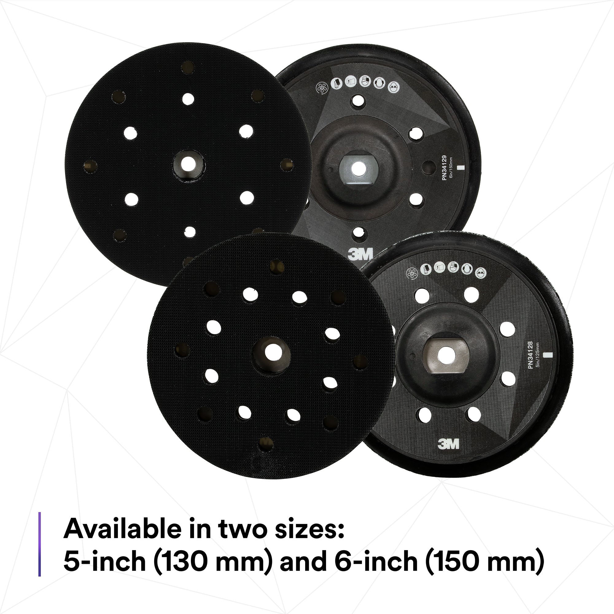 3M Perfect-It Random Orbital Polisher Back-up Pad, 34128 - 5"