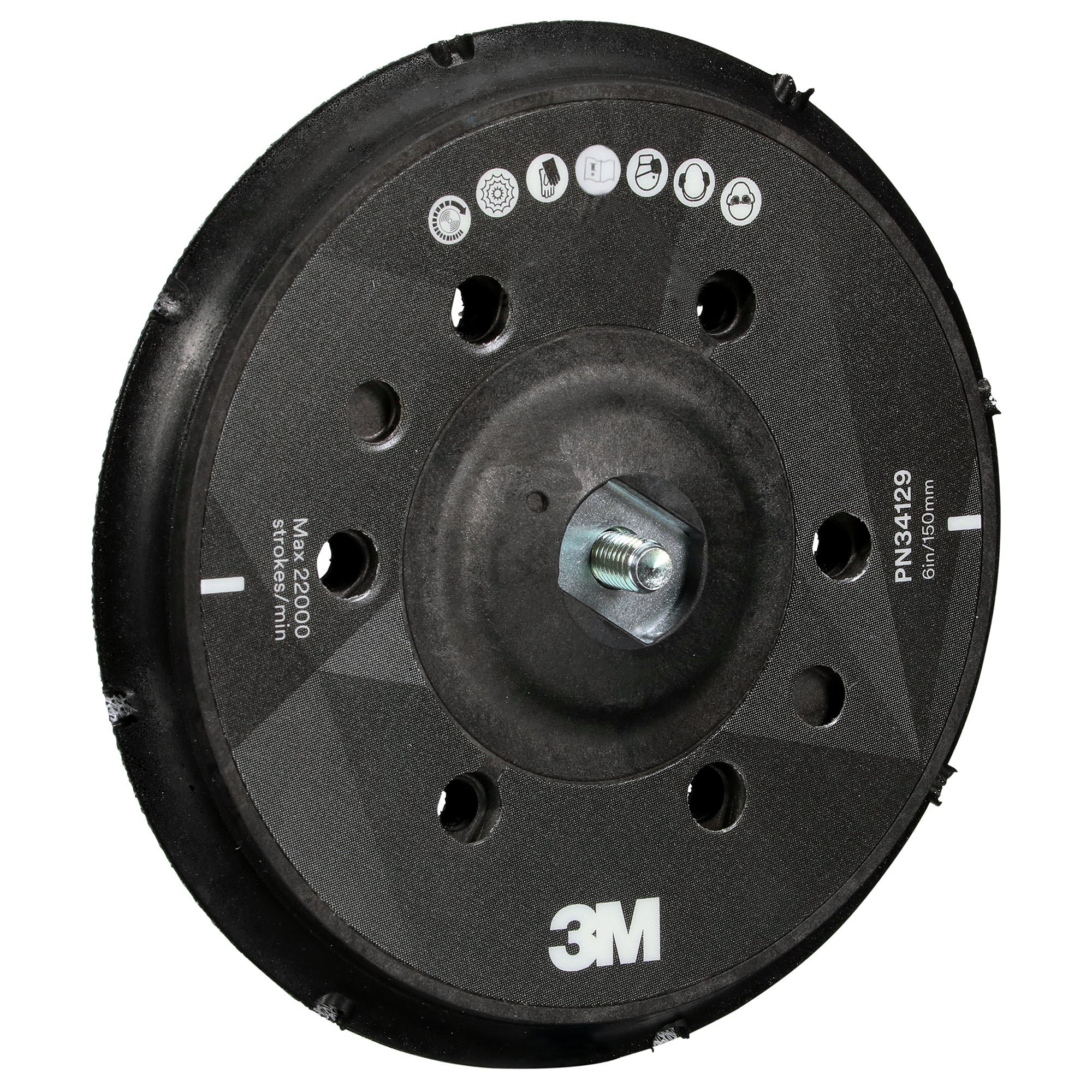 3M Perfect-It Random Orbital Polisher Back-up Pad, 34129 - 6"