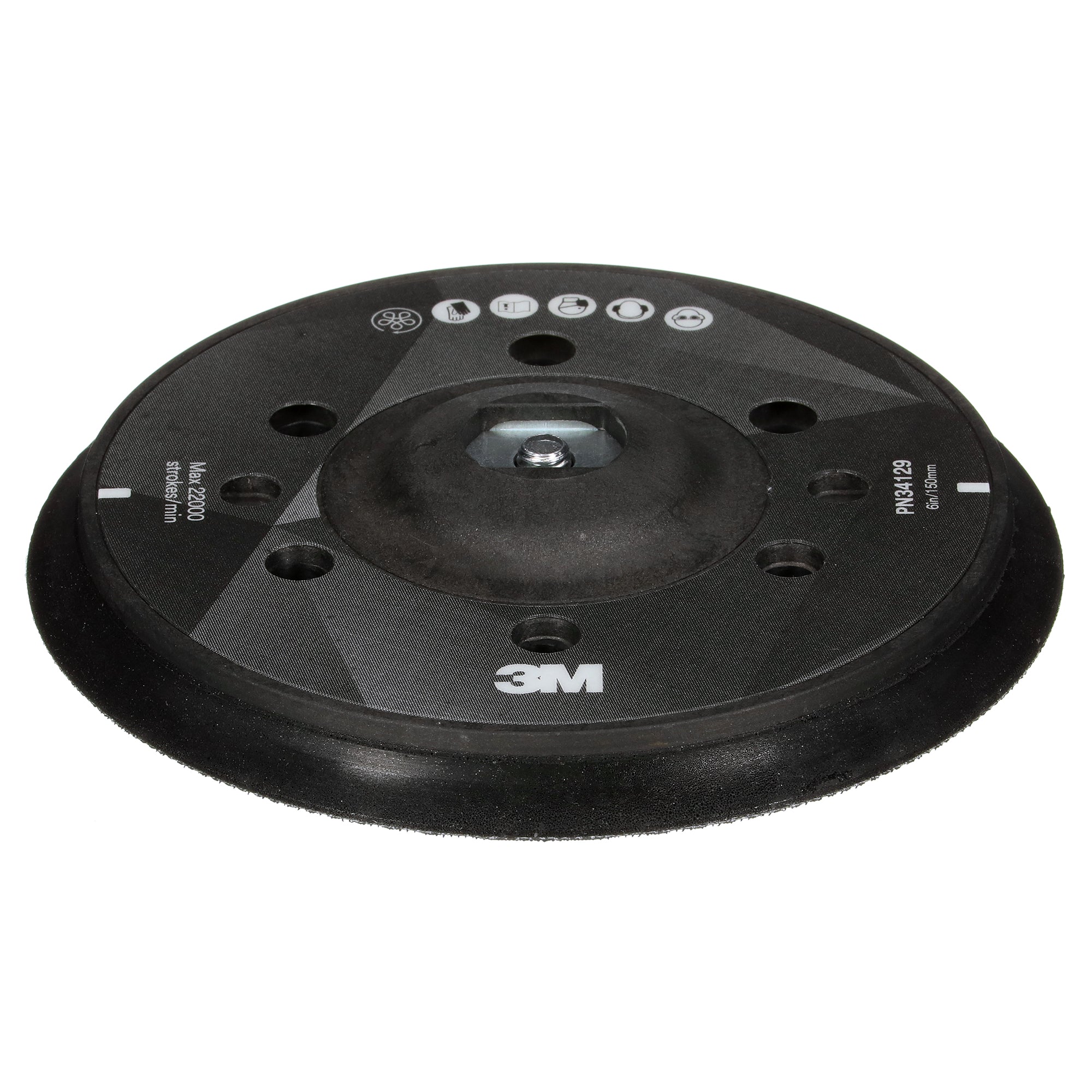 3M Perfect-It Random Orbital Polisher Back-up Pad, 34129 - 6"