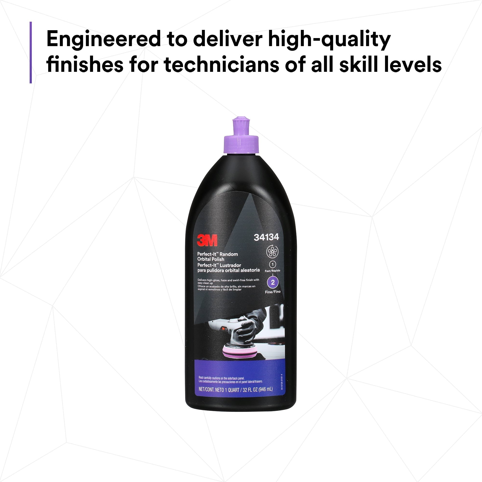 3M Perfect-It Random Orbital Polish, 34134 - 32 oz.