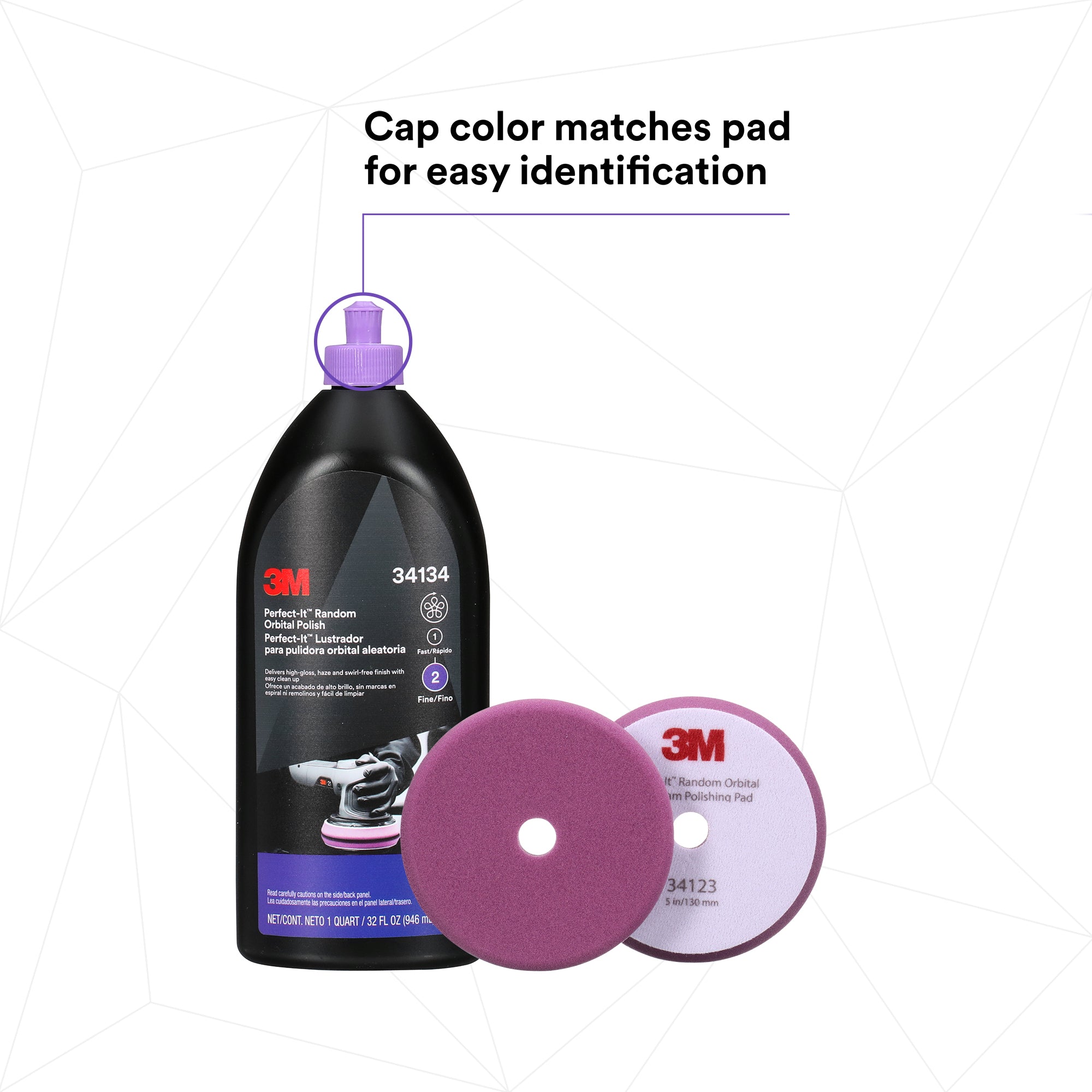 3M Perfect-It Random Orbital Polish, 34134 - 32 oz.