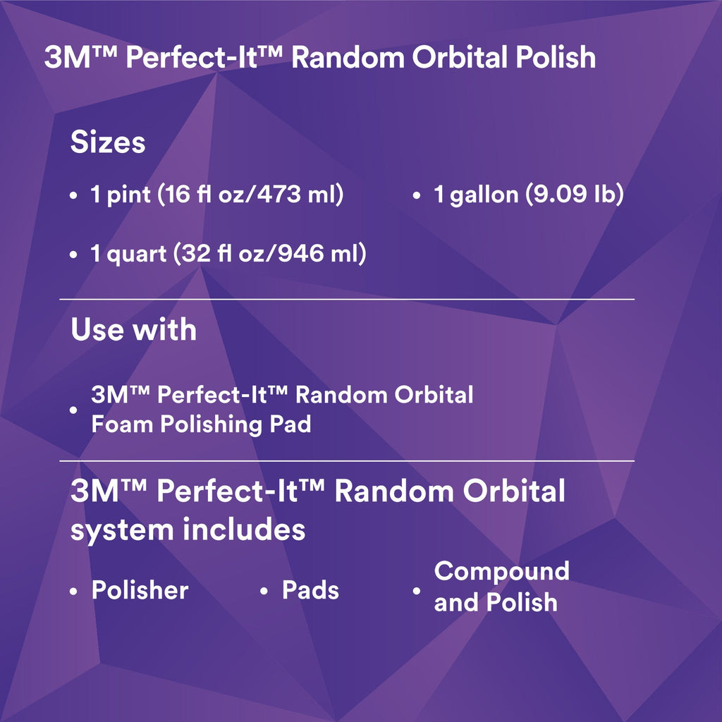 3M Perfect-It Random Orbital Polish, 34134 - 32 oz.