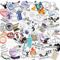 100PCS SMJ Book Stickers Pack,Bookish Stickers for Kindle,AC TOG CC Series Book Stickers Bundle,Book Lover Gifts