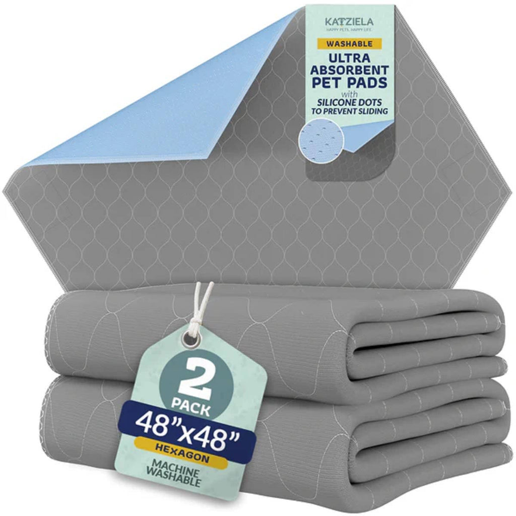Katziela Quick-Drying Washable Waterproof Stay In Place Pee Pads