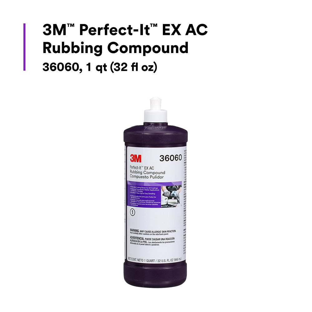 3M Perfect-It EX Rubbing Compound, 36060 - 32 oz.