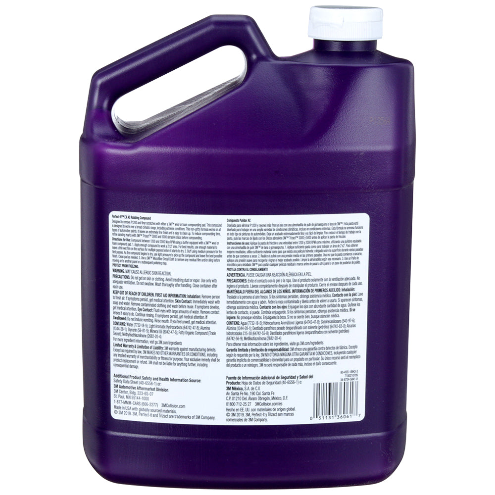 3M Perfect-It EX Rubbing Compound, 36061 - 1 gal.