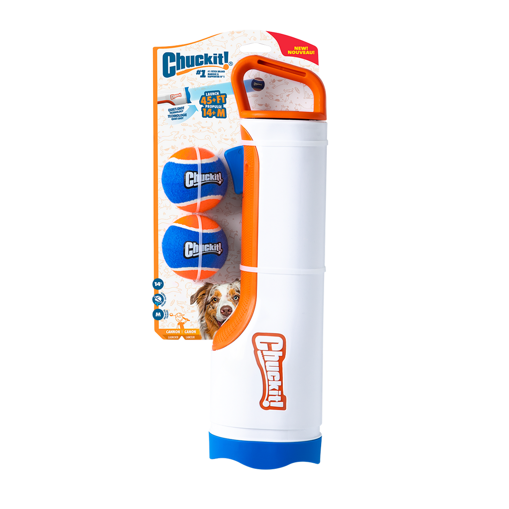 Chuckit! Cannon & Cannon Max - Dog Ball Launcher
