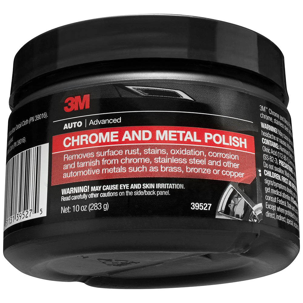 3M Chrome & Metal Polish, 39527 - 10 oz.