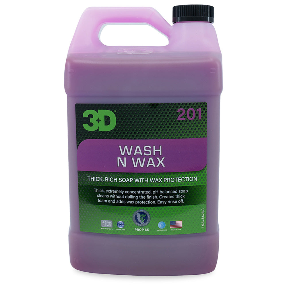 3D Wash N Wax - 1 gal.