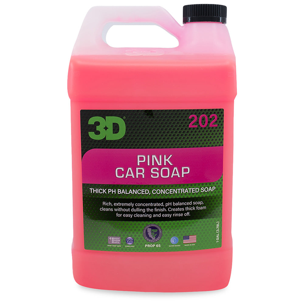 3D Pink Car Soap - 1 gal.