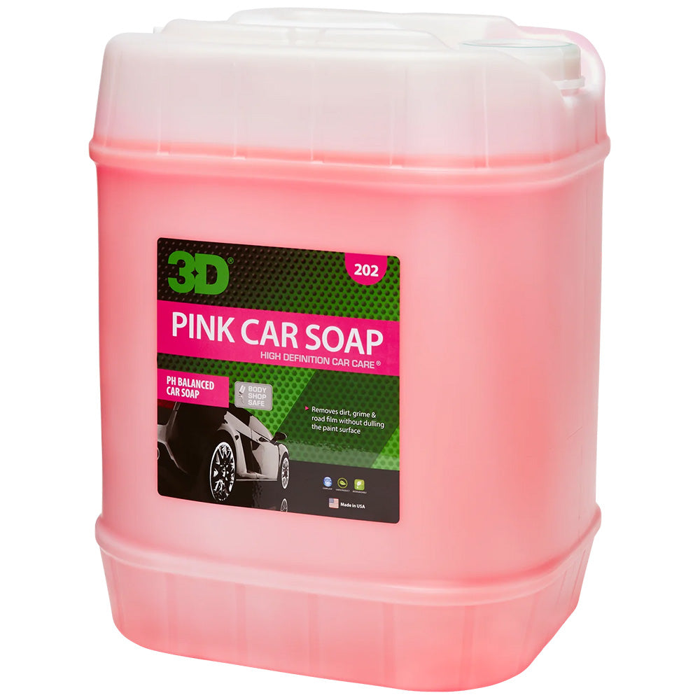 3D Pink Car Soap - 5 gal.