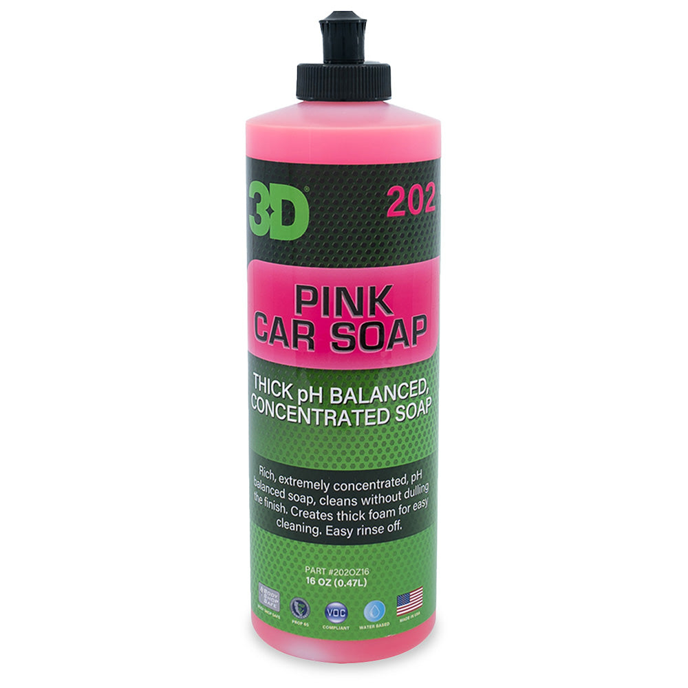3D Pink Car Soap - 16 oz.