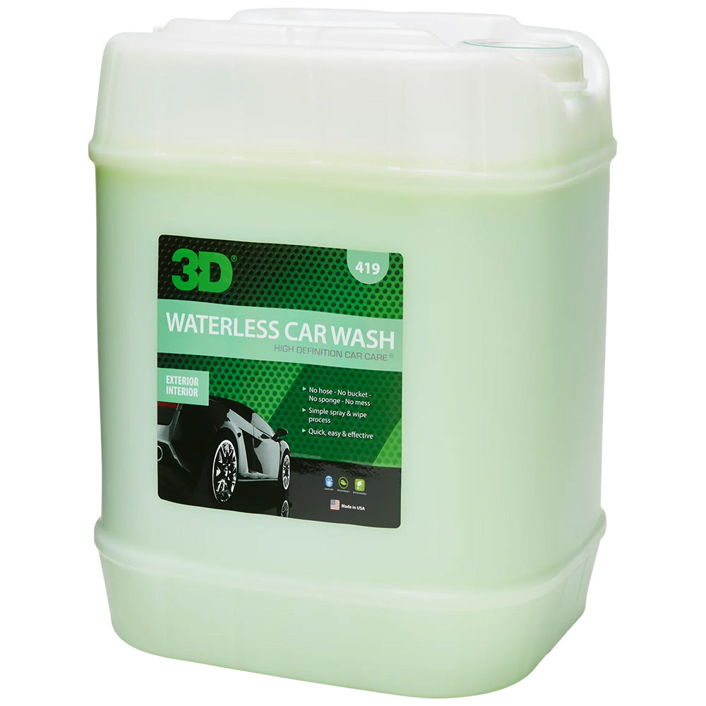 3D Waterless Car Wash - 5 gal.
