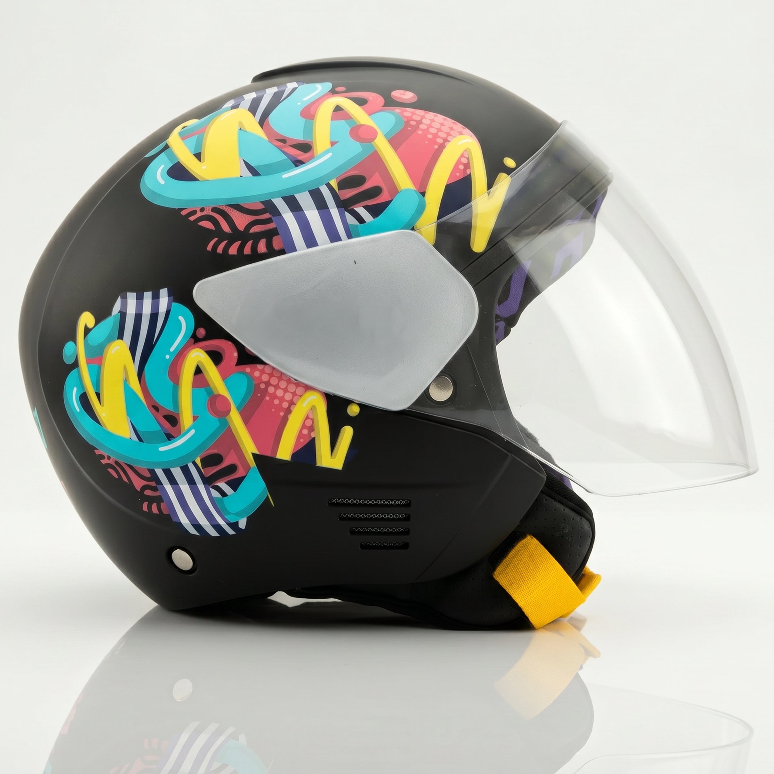 HYP3 Junior – Shadow Black – Graffiti – Matt