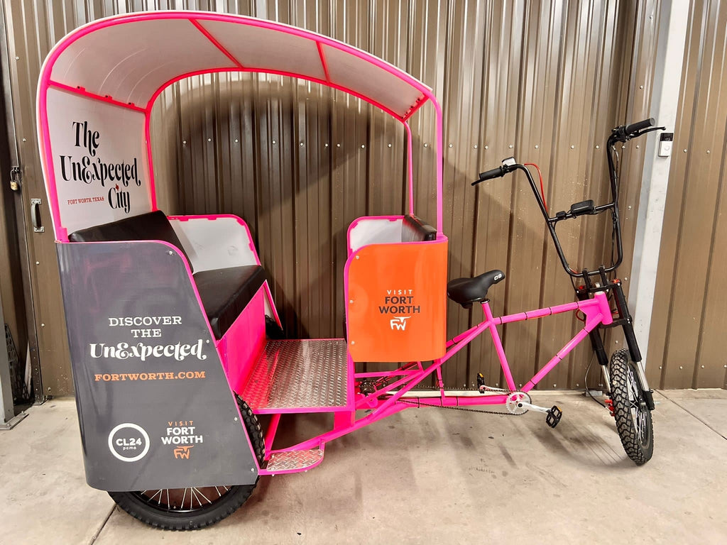 Electric Six-Seater Pedicab -Class 2 E-Bike