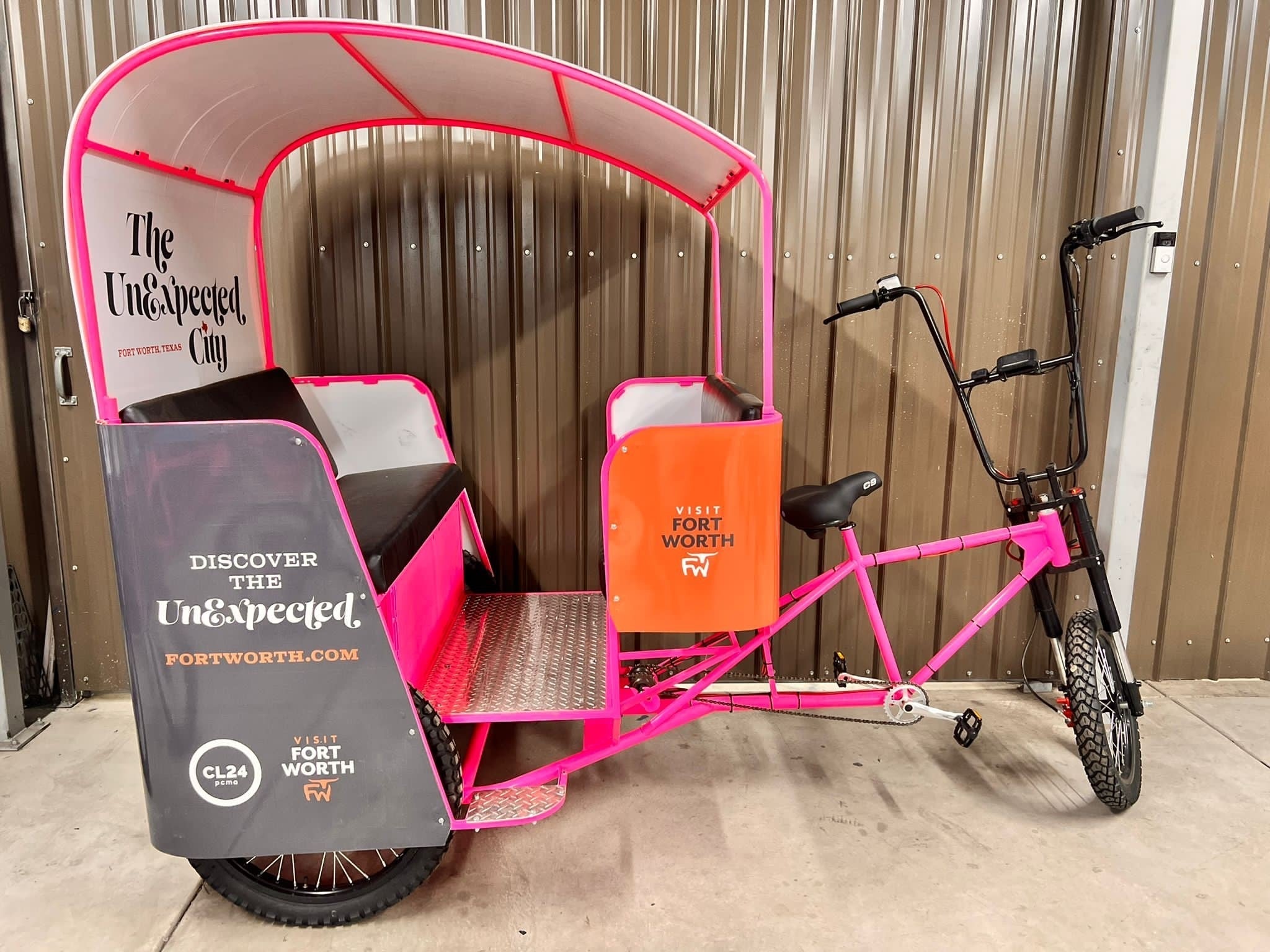 Electric Six-Seater Pedicab -Class 2 E-Bike