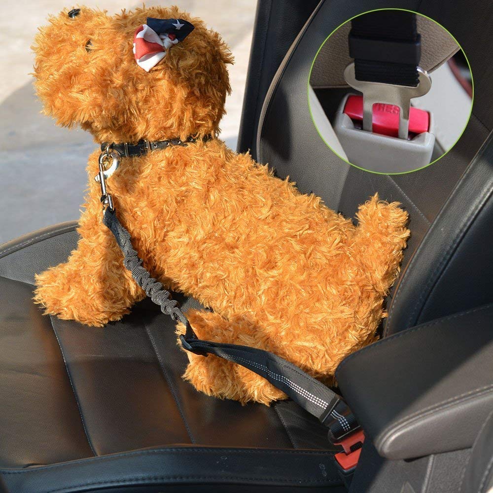 Dog Car Harness & Seat Belt - Dark Blue