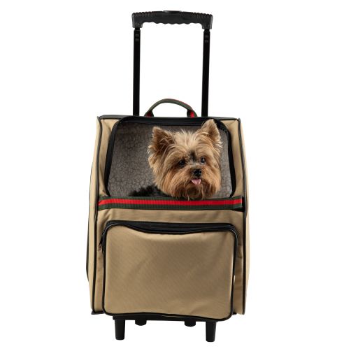 Petote Rio Wheeled Traveler Backpack - Made in the USA - Please Note Shipping in Description