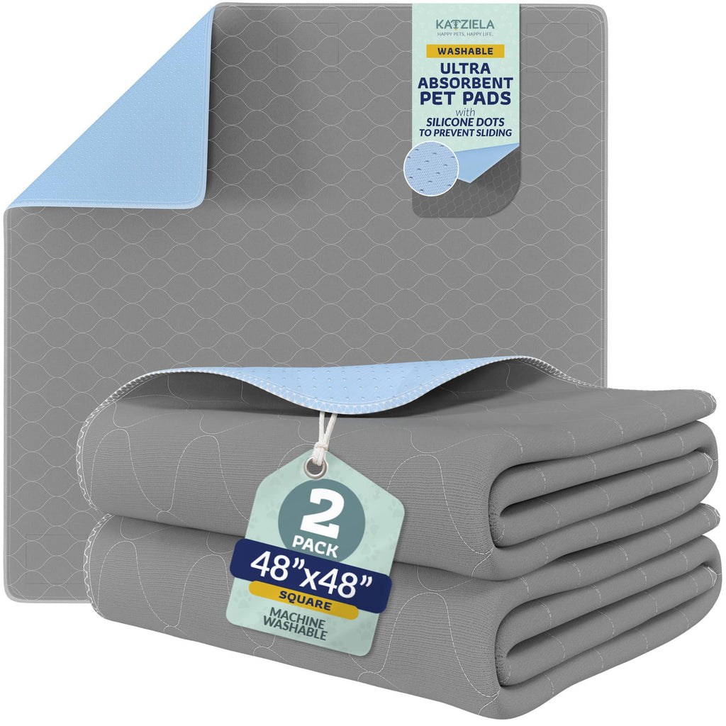 Katziela Quick-Drying Washable Waterproof Stay In Place Pee Pads