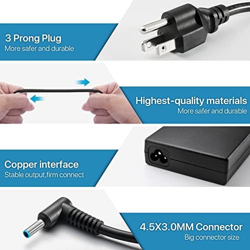 120W USB-C Dock G5 Power Supply L41856-001 for HP USB-C Dock G5 5TW10UT 5TW10AA 5TW10AA#ABB 5TW10UT#ABA USB-C/A Universal Dock G2 5TW13AA HP Docking Station Power Cord