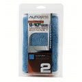 AutoSpa Blue Microfiber Polishing Bonnets - 9-10" (2 pack)