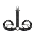 Double Dog Car Seatbelt - Black