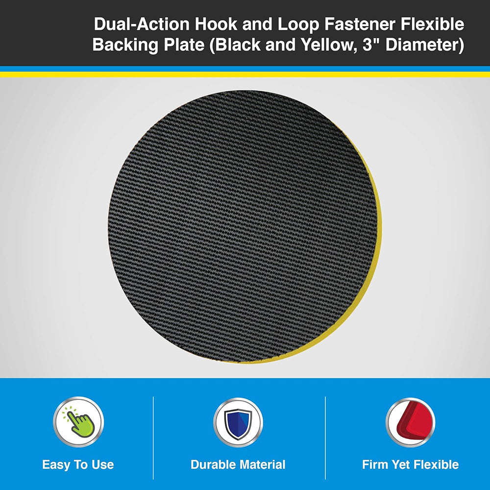 Lake Country Backing Plate for Orbital/Dual Action Polishers - 3"