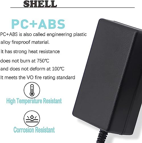 12V AC Adapter Power for Williams Legato Plus 88-Keys Digital Piano Keyboard Power Supply Cord Charger