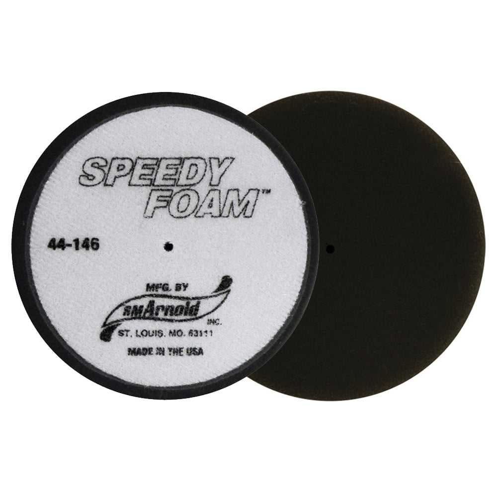 SM Arnold Speedy Foam Polishing Pad, 44-146 - 6", Black