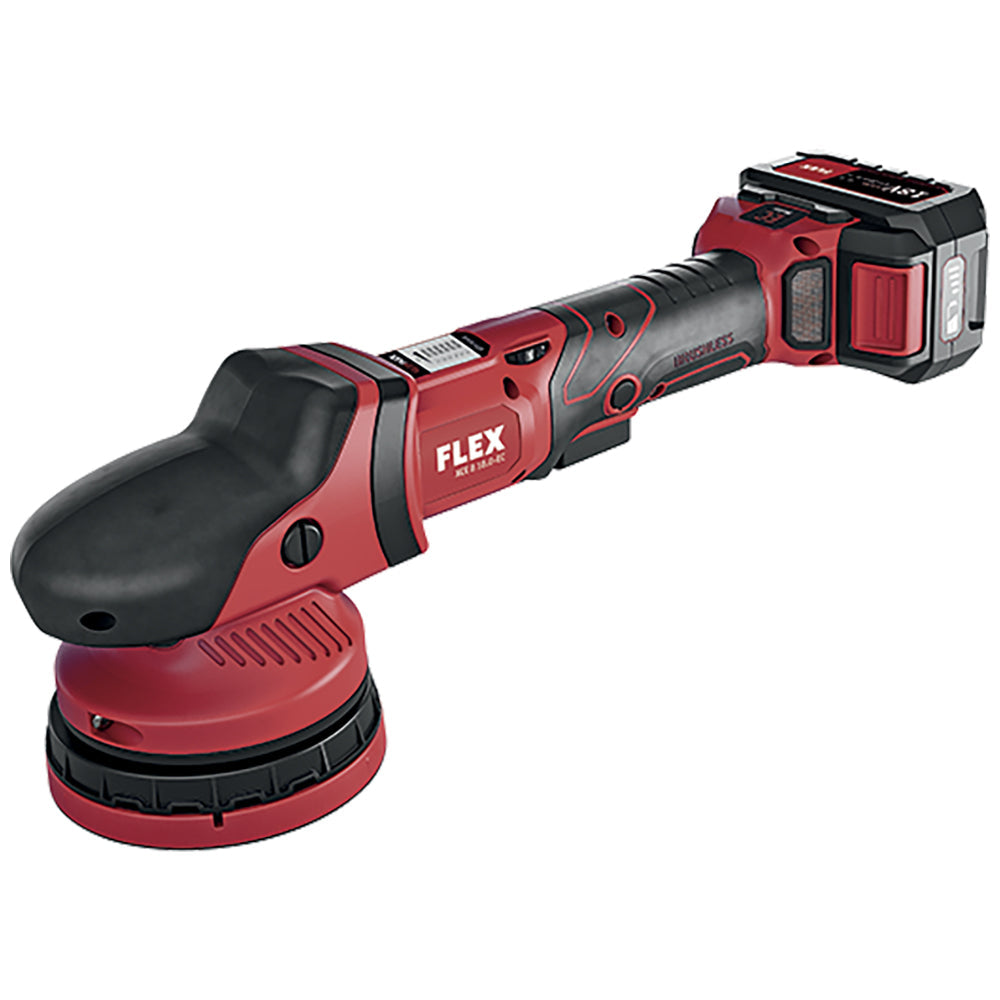 FLEX Cordless Gear Driven Orbital Polisher (XCE 8 125 18.0-EC Bare Tool)