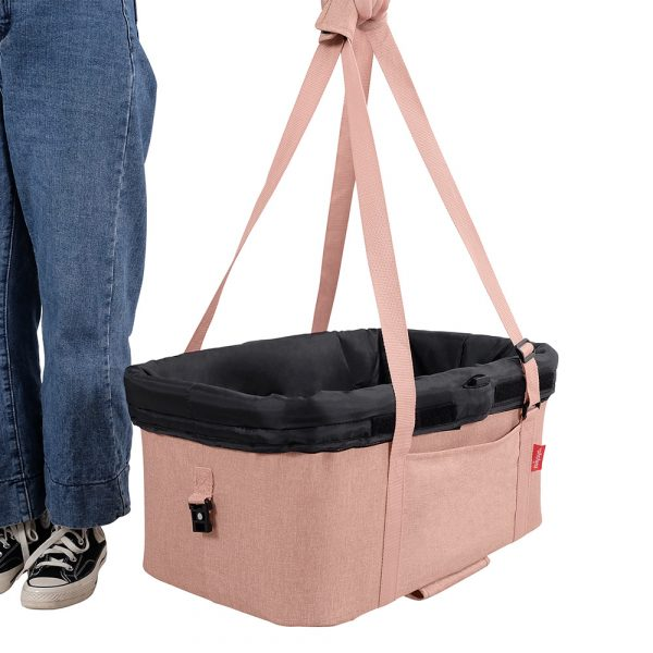 Ibiyaya CLEO Travel System Pet Stroller Best Medium-Sized Dog, Cat, & Rabbit Stroller Foldable, Luxury-Designed Detachable Carrier