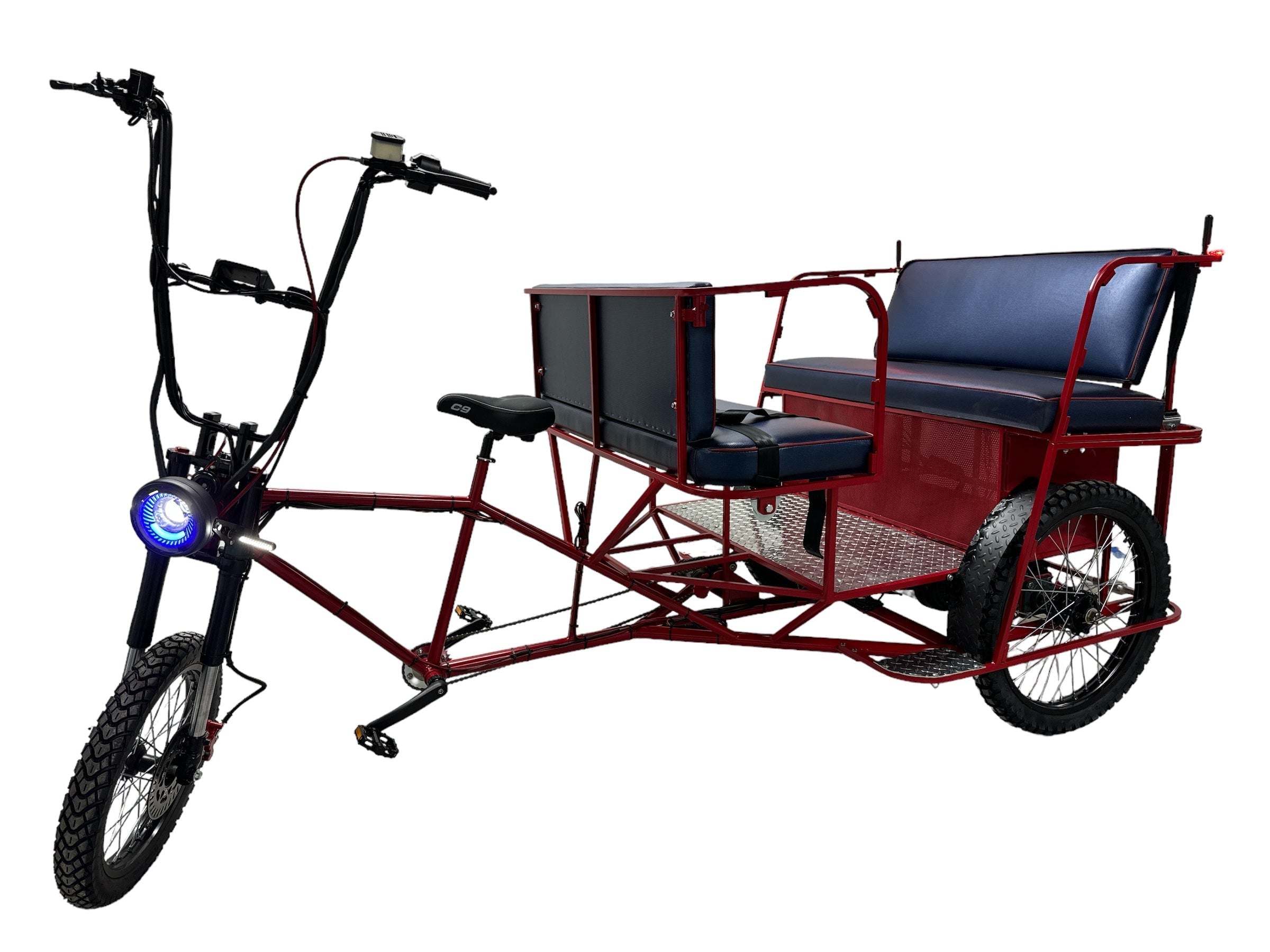 Electric Six-Seater Pedicab -Class 2 E-Bike