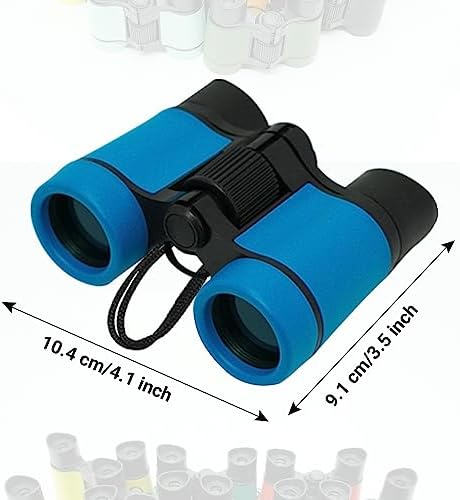15 Pcs Kids Binoculars Set - Shockproof Mini Compact Binoculars - Toy Safari Binoculars FoldingTelescope Gifts for Age 3-12 Years Old Boys Girls Bird Watching Hiking Camping Outdoor Play Party Favors