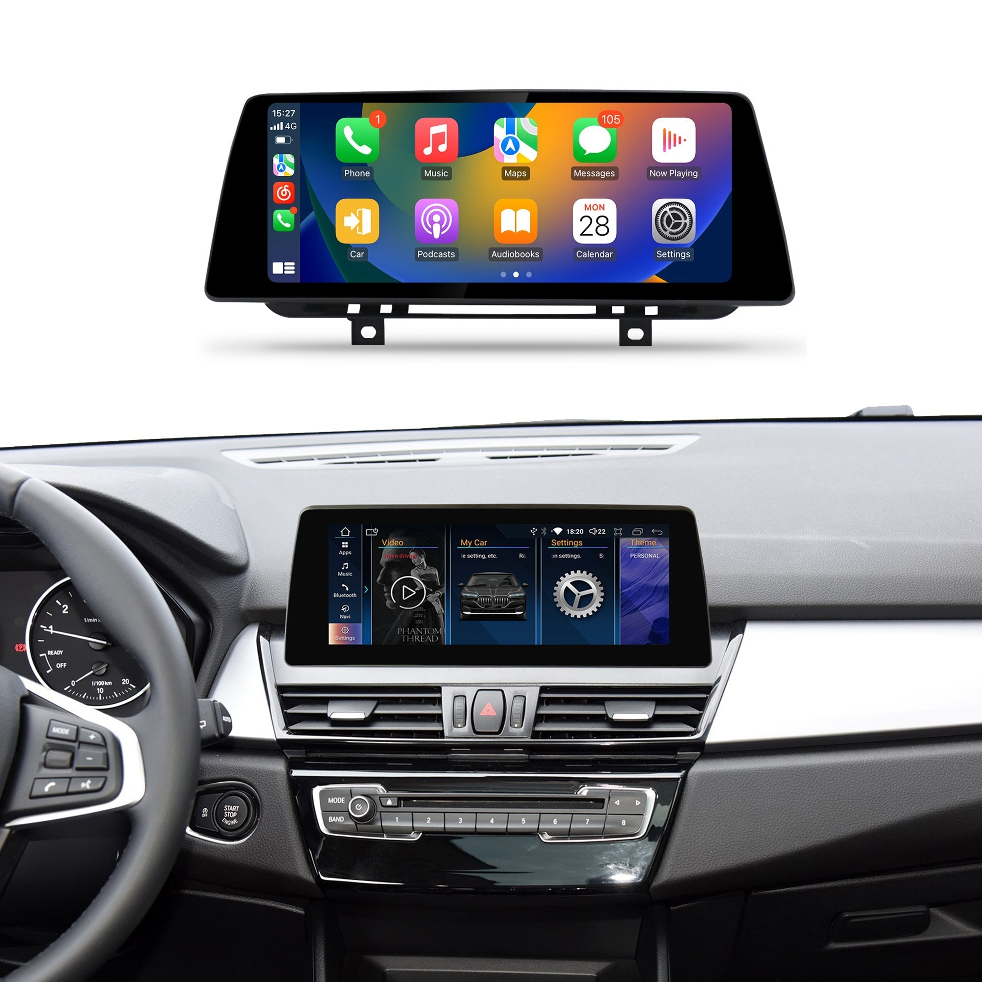10.25'' 2 Series F22 F45 MPV 2013-2021 BMW Android Auto Screen | Wireless Carplay | 8+64GB