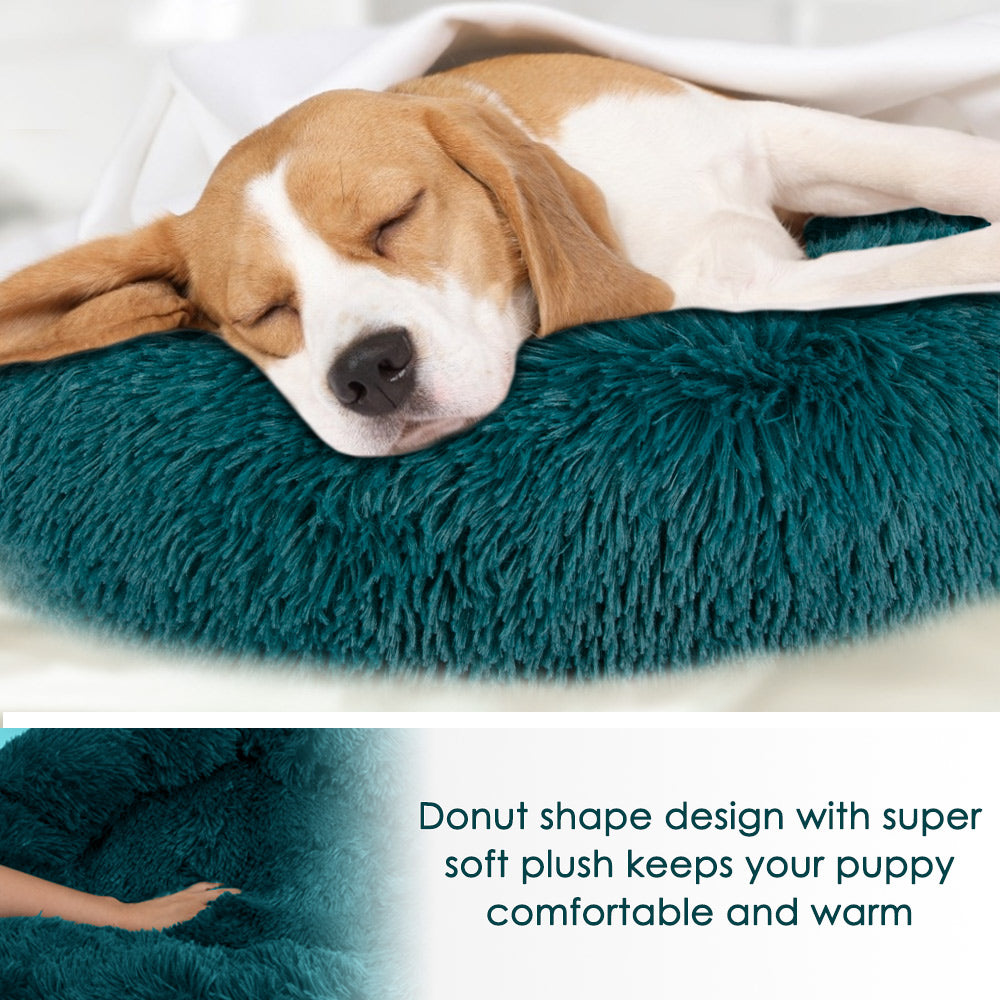 Pet Calming Bed - Dark Green