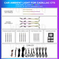 CT5 Ambient Lighting Rainbow Interior Kit | 19 Leds