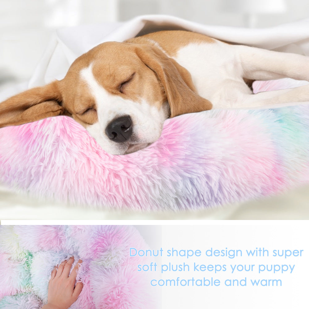 Pet Calming Bed - Mix Pink