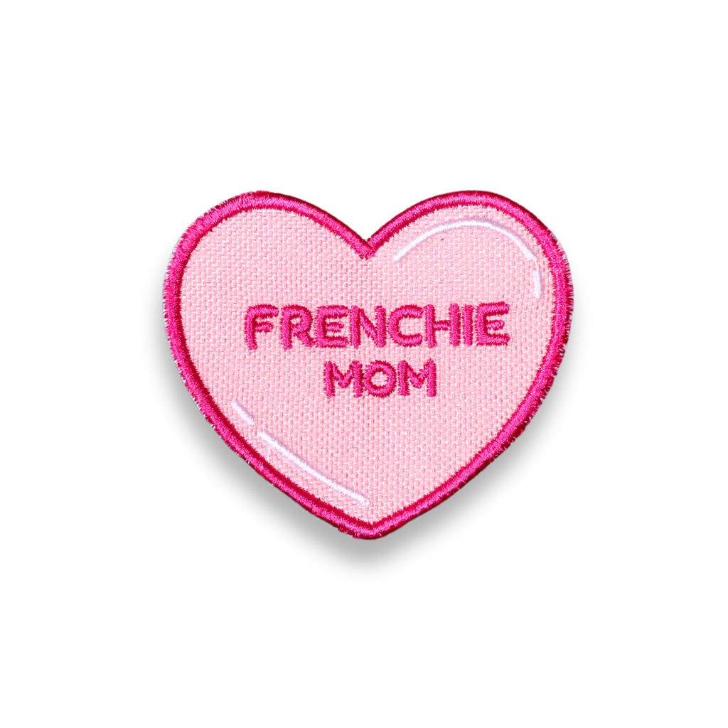 Frenchie Mom Heart Patch