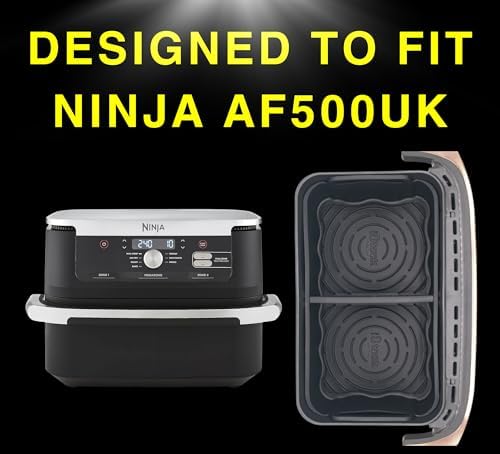 11 QT Premium Silicone Liner | 11QT Air Fryer Liners | Specifically Made for Ninja AD350CO | Ninja Foodi 11 Quart 7-in-1 MegaZone XL FlexBasket Liner | 1PC