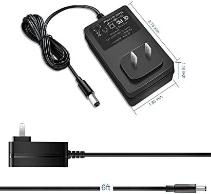 12V 2A Ac Dc Adapter for Casio Privia Power Cord, Compatible with Casio Digital Piano Keyboard AD-A12150LW, AD-A1215LW PX-130 PX-350 PX-160 PX-150 CDP-120 CTK-6000 CTK-6300 CTK-7200 Power Supply