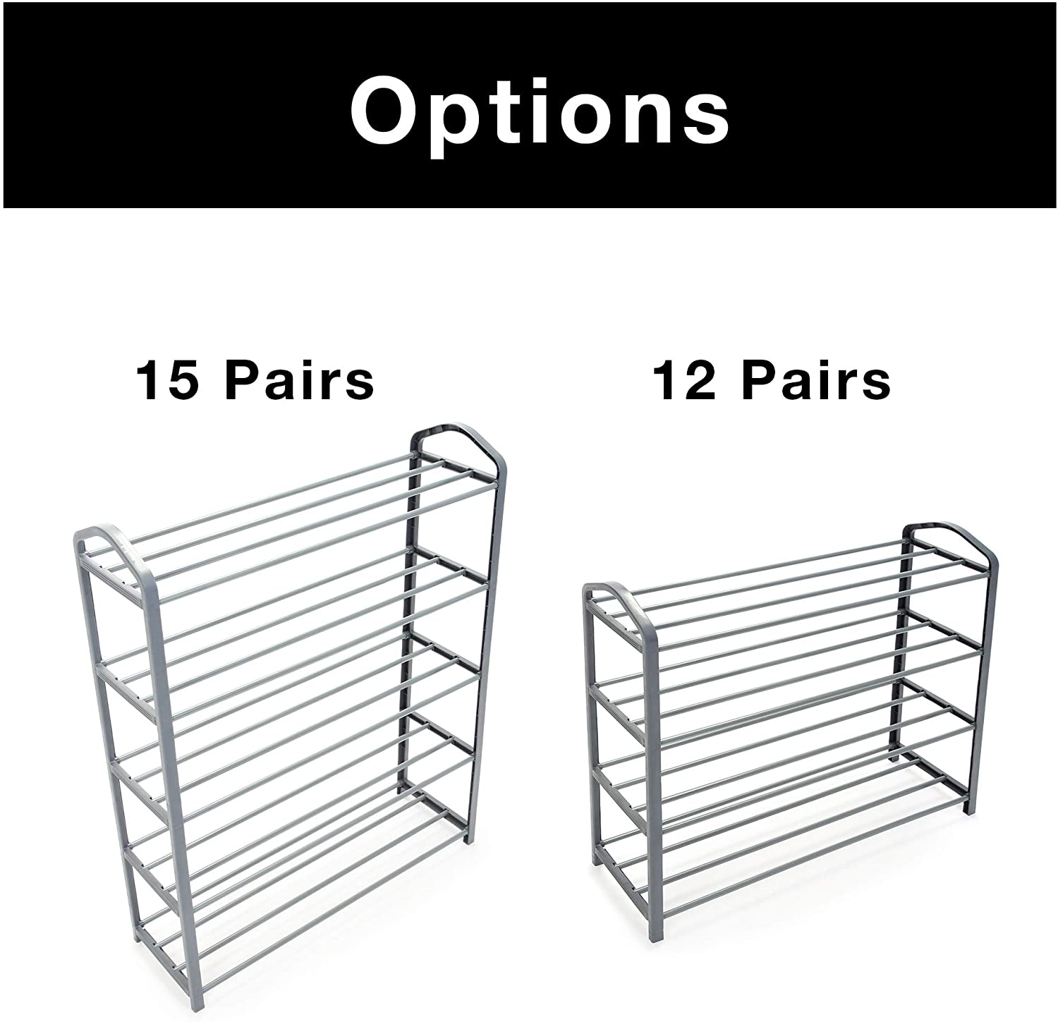5-Tier Steel Shoe Rack