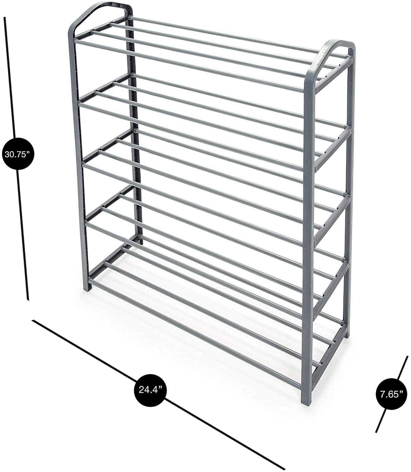 5-Tier Steel Shoe Rack