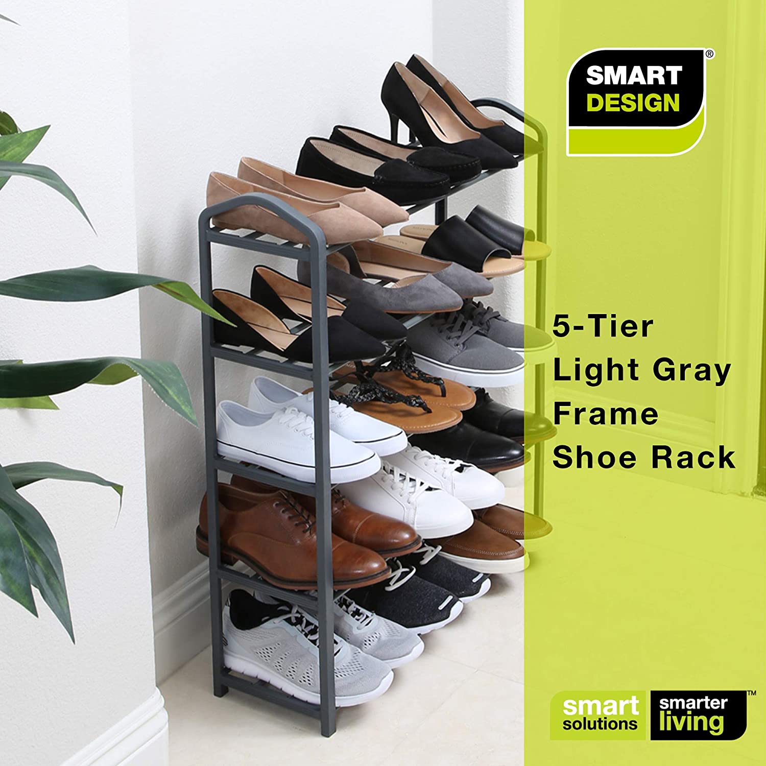 5-Tier Steel Shoe Rack