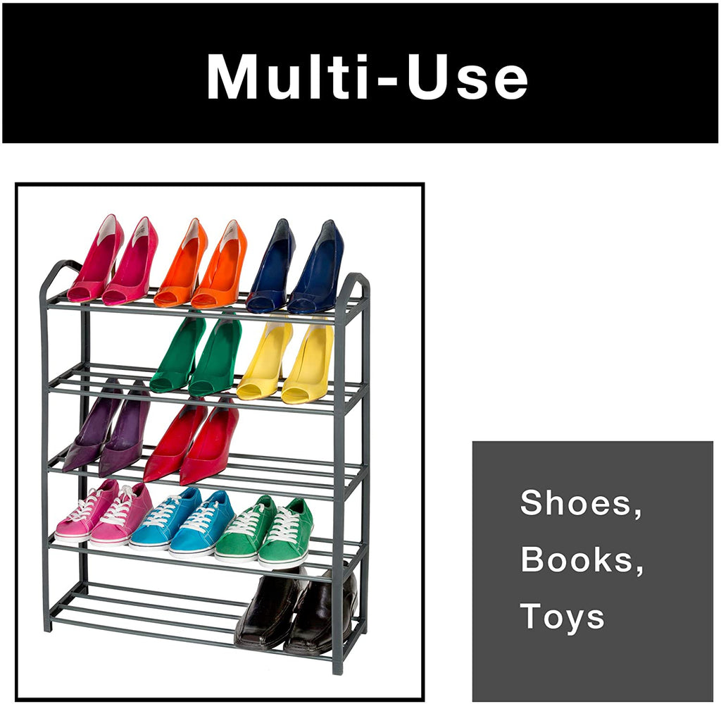 5-Tier Steel Shoe Rack