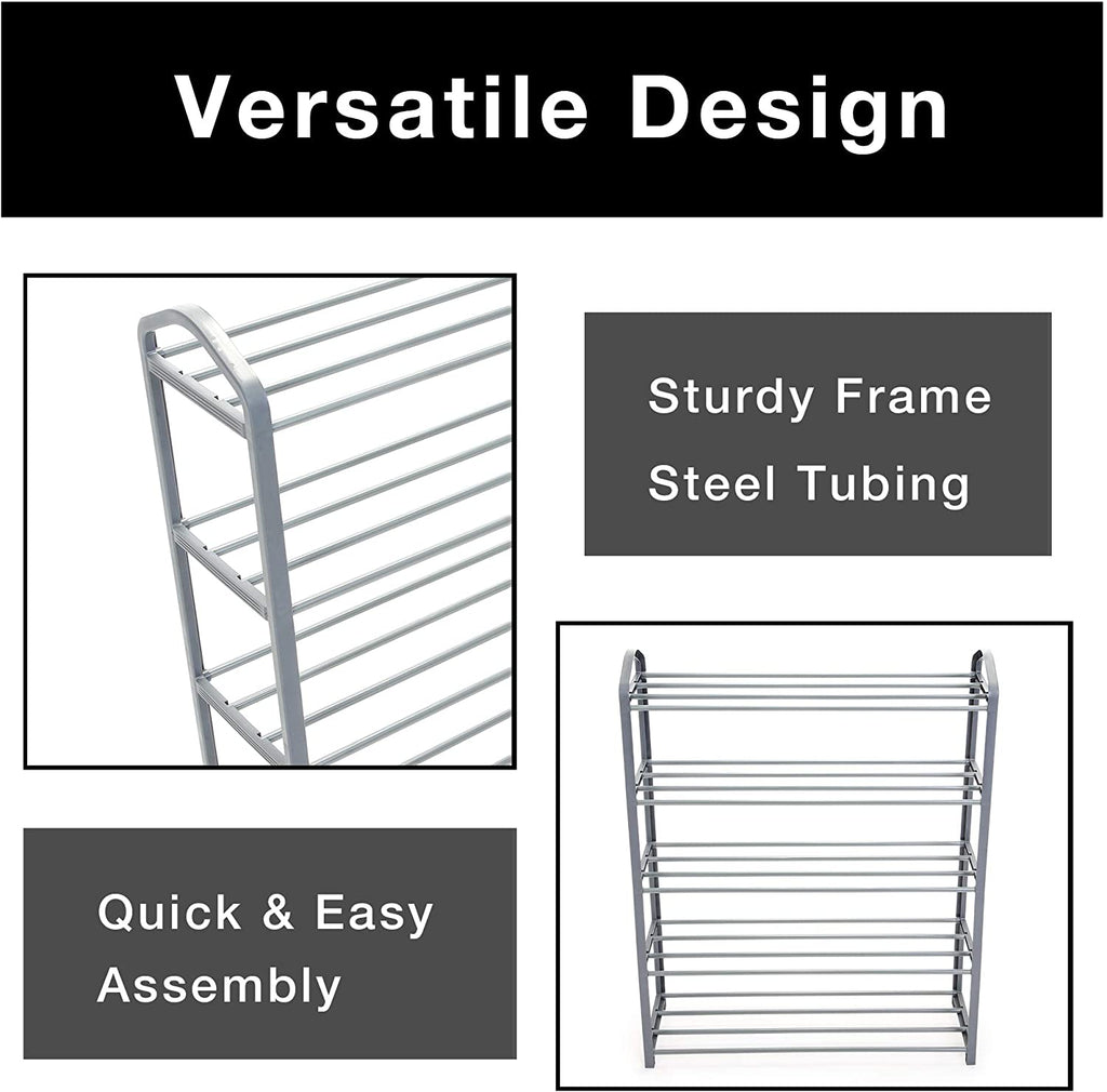 5-Tier Steel Shoe Rack
