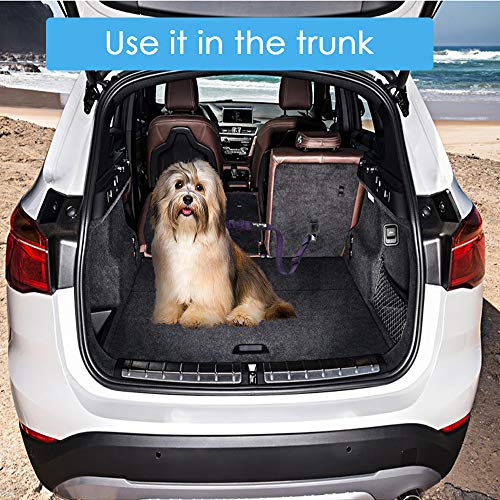 Dog Car Safety Latch Bar Seat Belt - Black