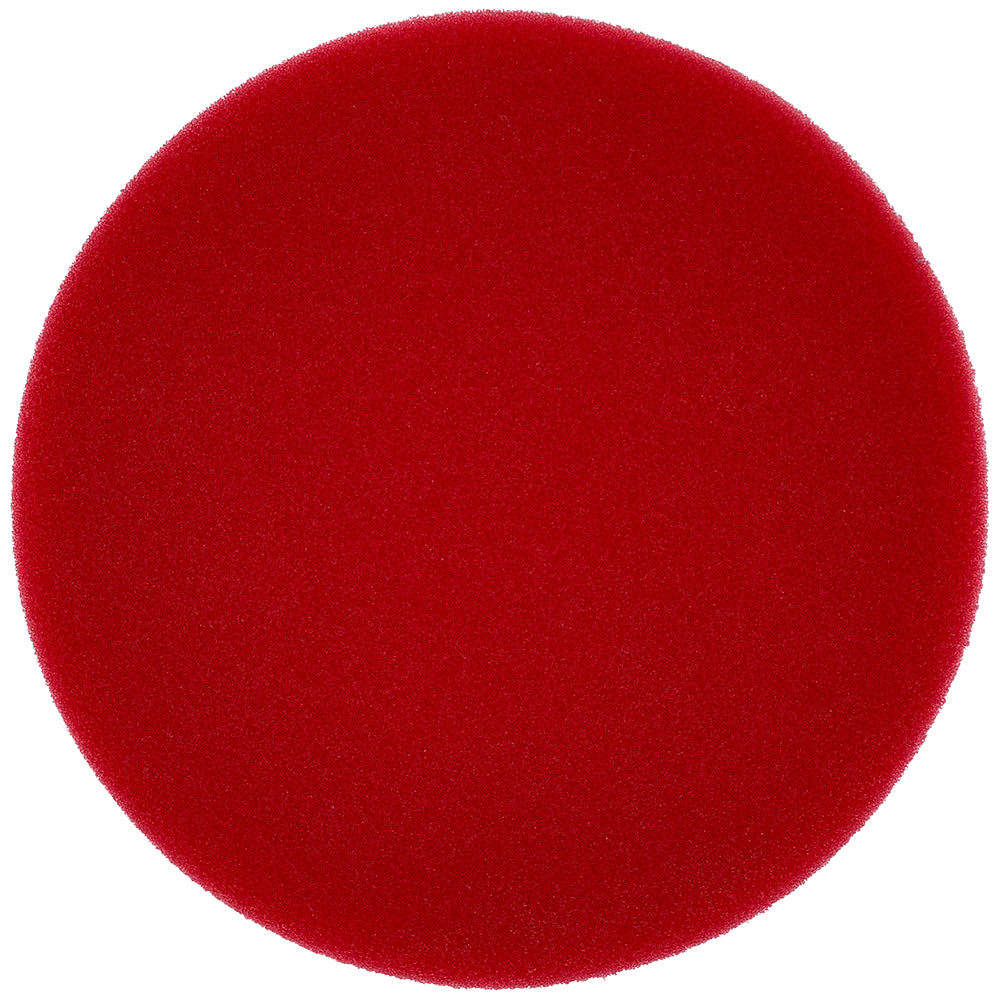 Buff and Shine Orbital/DA Foam Final Finishing Pad - 5", Red
